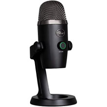 Blue Yeti Nano Premium USB Mic for Recording, Streaming, Gaming, Podcasting on PC and Mac, Condenser Microphone with Blue VO!CE Effects, Cardioid and