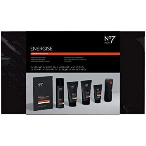 No7 Men Energising Collection Boxed Set