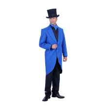 (Small) Deluxe Tailcoat Jacket , Blue , Lined