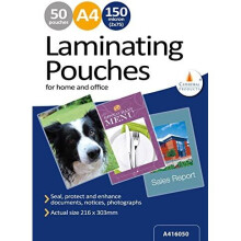 Cathedral Laminating pouches 150 micron 50pk A4