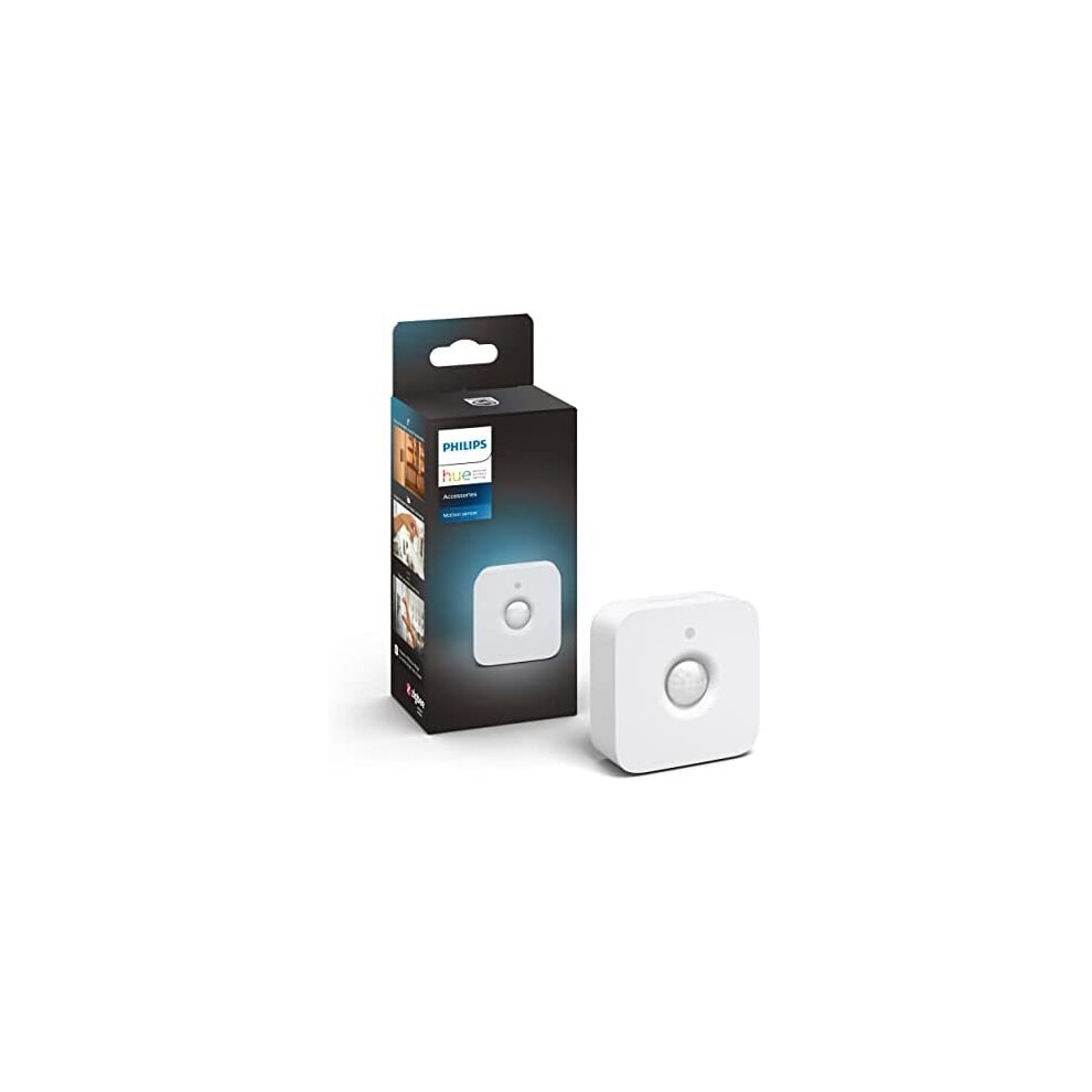 Philips Hue Indoor Motion Sensor with Wireless Control. Smart Lighting Accessory.