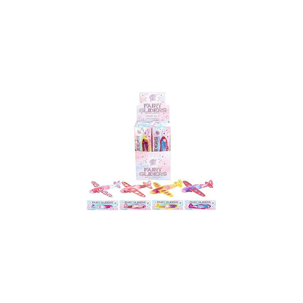 24 x fairy Gliders - perfect for party bags, game prizes and stocking fillers - [Toy] Kids Party Bag Fillers, Toy Fairy Gliders, Kids Prizes for Party