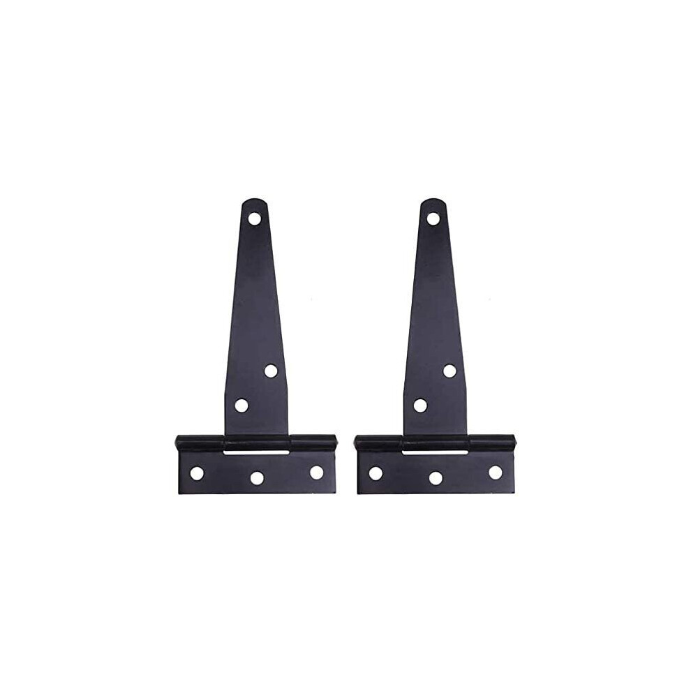 Merriwayâ® Bh00125 Tee Hinge, 100 Mm (4 Inch) - Black Japanned, Pack Of 4 5013249299819