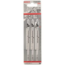 Bosch 2608634993 Progressor Jigsaw Blade Wood and Metal, Silver, Pack of 3