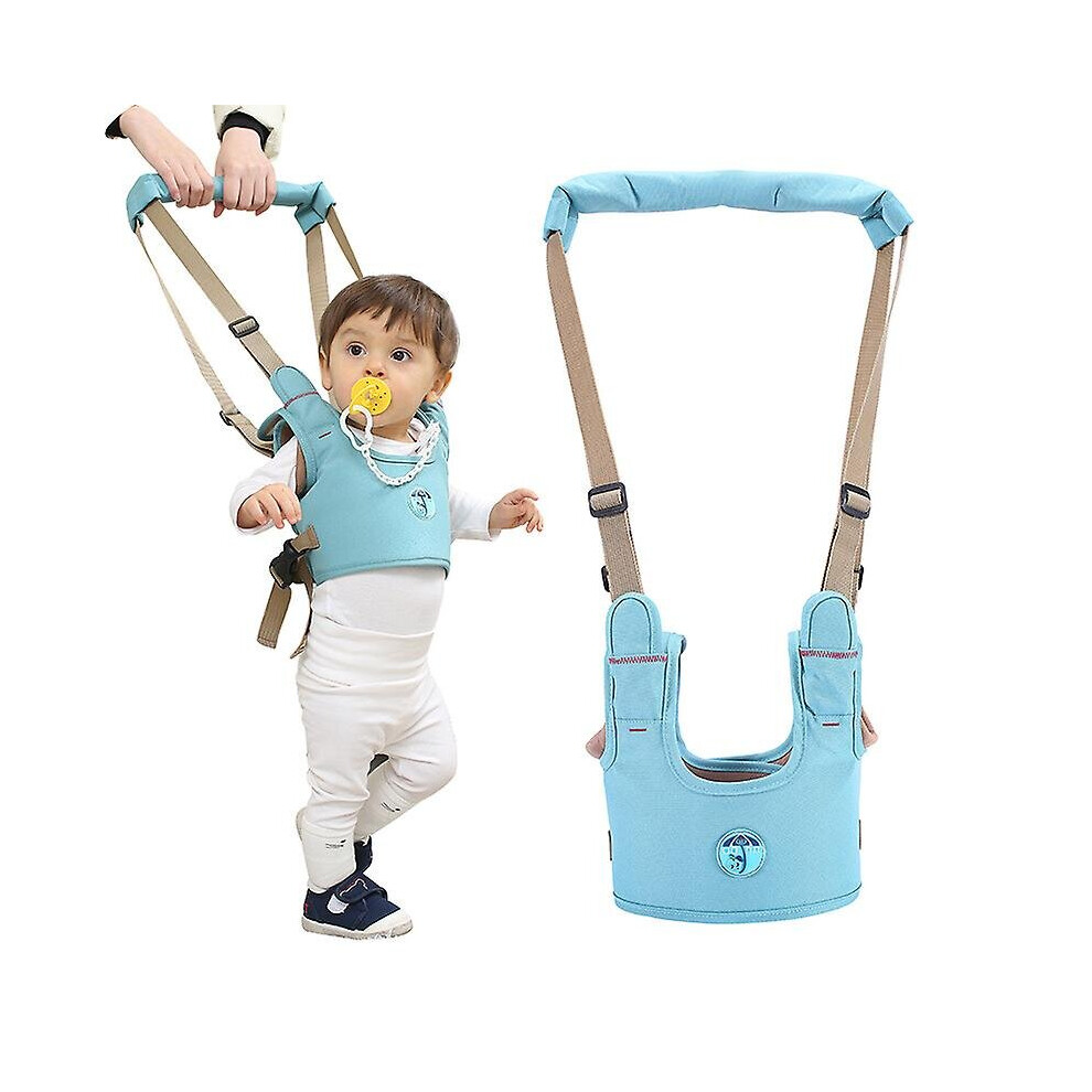 (Light Blue) Baby Walking Harness Toddler Walking Assistant Trainer Hand Held Baby Walker Blue,Not,Specified