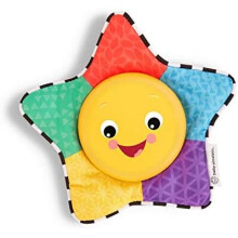 Baby Einstein, Star Bright Symphony Plush Musical Take-Along Toy with 20 Melodies & Light, Clip on Pram, Pushchair or Car Seat, Soothing High Contrast