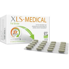XLS-Medical Fat Binder 180 Tablets - Lower Appetite - Reduce Calorie Intake from Dietary Fats - Up to 3x more Weight Loss - With Litramine as Active