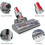 For Dyson V7 V8 V10 V11 Quick Release Direct Drive Floor Tool Head 5