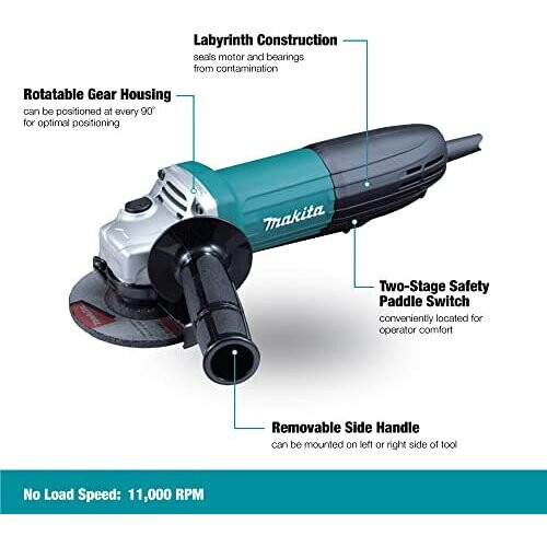 Makita Makita GA4534/1 110V 115mm Angle Grinder 1