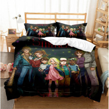 (Pattern 07, Double) Stranger Things Bedding Printed Duvet Cover Set UK