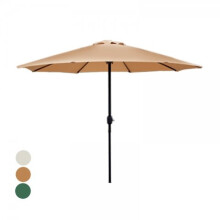 (Khaki) Glamhaus Garden Parasol