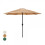 (Khaki) Glamhaus Garden Parasol 1