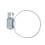 GreenZech 12Pcs Stainless Steel Clip Fuel Gas Water Hose Clamp Worm Drive Pipe Tube Clips 8