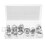 GreenZech 34pcs Stainless Steel Mini Jubilee Fuel Hose Clamps Pipe Clips Fastener For Home Tools 4
