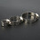 GreenZech 60Pcs Pipe Clamps Stainless Steel Hose Clips Fuel Hose Pipe Clamp Worm Drive Durable Anti-oxidation 4