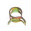 GreenZech 75Pcs Fuel Hose Line Tubing Clamp Spring Band Type Action Pipe Clip Color-Zinc Plated 7