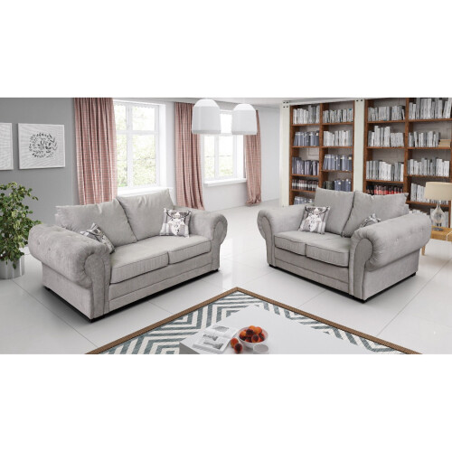 MN Furniture (Seater Sofa, Light Beige) Ronal Luxuries Modern Fabric Sofa