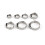 GreenZech 140Pcs/Set Hose Clamp Stainless Steel Fuel Pipe Tube Clips Crimping Tool 5.8-21mm 5