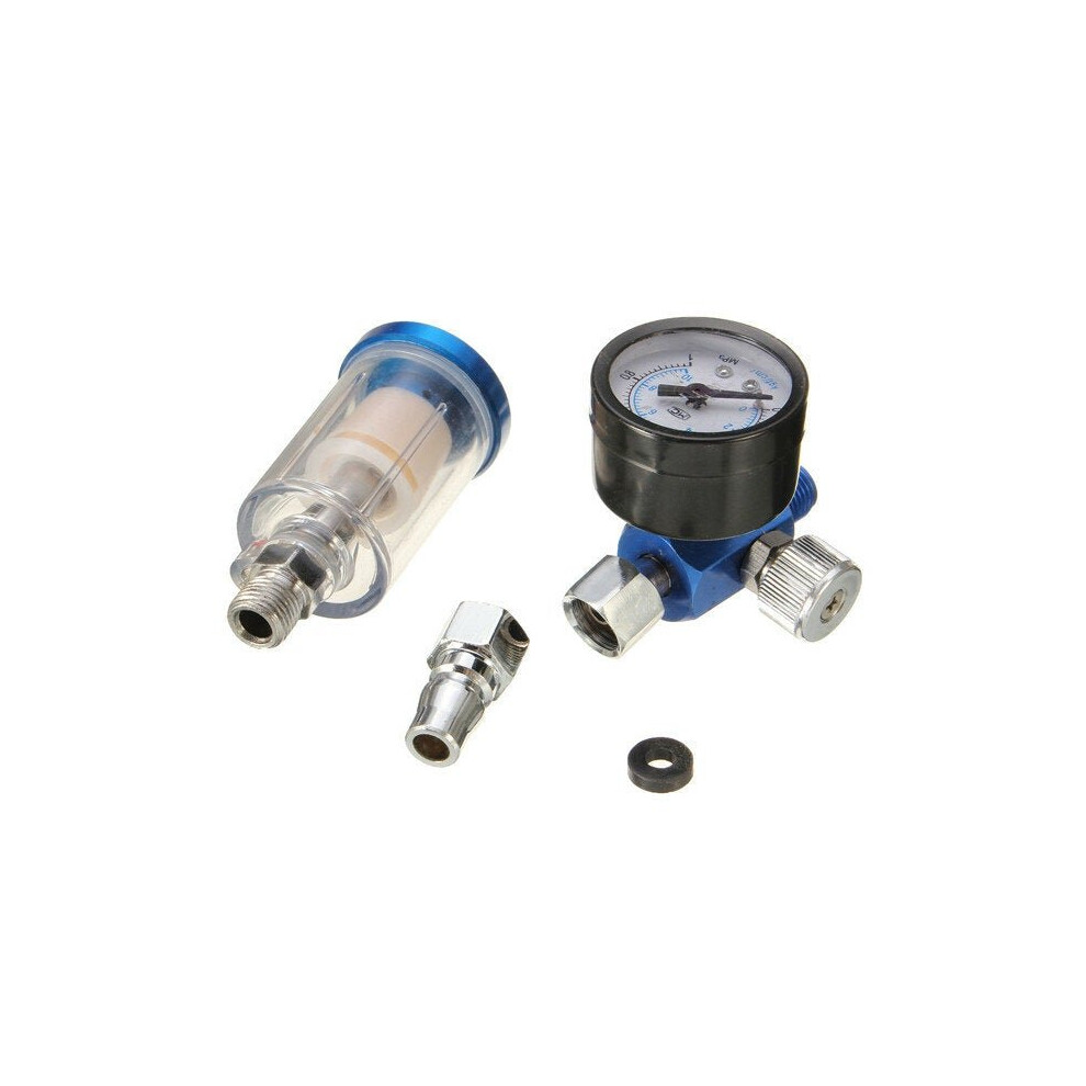 Air Regulator with Pressure Gauge Scratch Doctor Spray Gun Air Regulator Gauge Air Filter