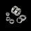GreenZech 140Pcs/Set Hose Clamp Stainless Steel Fuel Pipe Tube Clips Crimping Tool 5.8-21mm 4