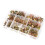 GreenZech 100Pcs Fuel Hose Line Tubing Clamp Spring Band Type Action Pipe Clip Color-Zinc Plated 2