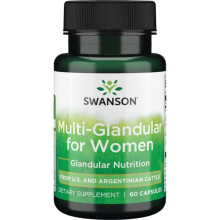 Swanson, Multi-Glandular für Frauen, 60 Kapseln