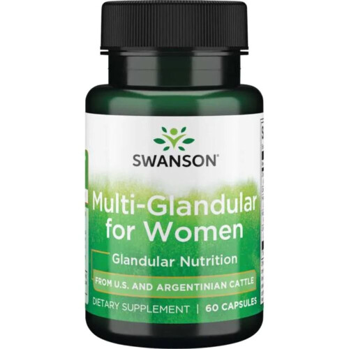 Swanson, Multi-Glandular for Kvinder, 60 Kapsler
