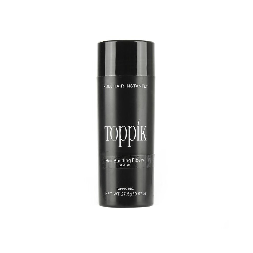 (BLACK) Toppik Hair Loss Building Fibers Wholesale 10 PACK