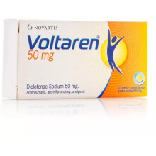 Voltaren Retard 50mg x 20 tabs. Reduce pain,Inflammation ,Infections