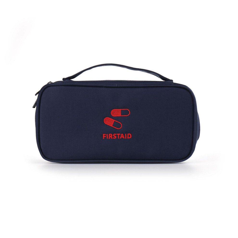 Blue (Navy ) First Aid Bag Portable Medicine Emergency Pouch Outdoor Travel Camping Survival Bag