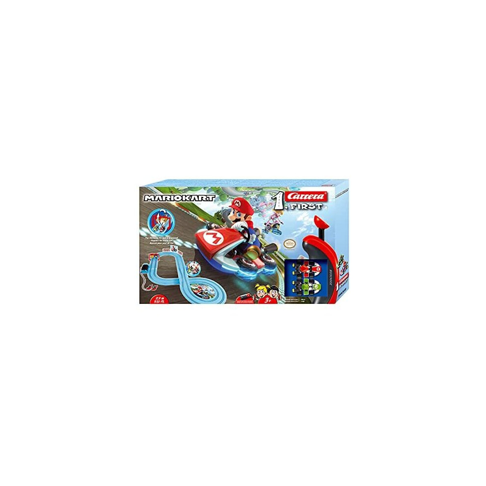 Carrera 20063028 Mario Kart Slot Car Track Set, Multicolor