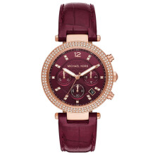 Michael Kors MK6986 Parker Chronograph Red Ladies Watch