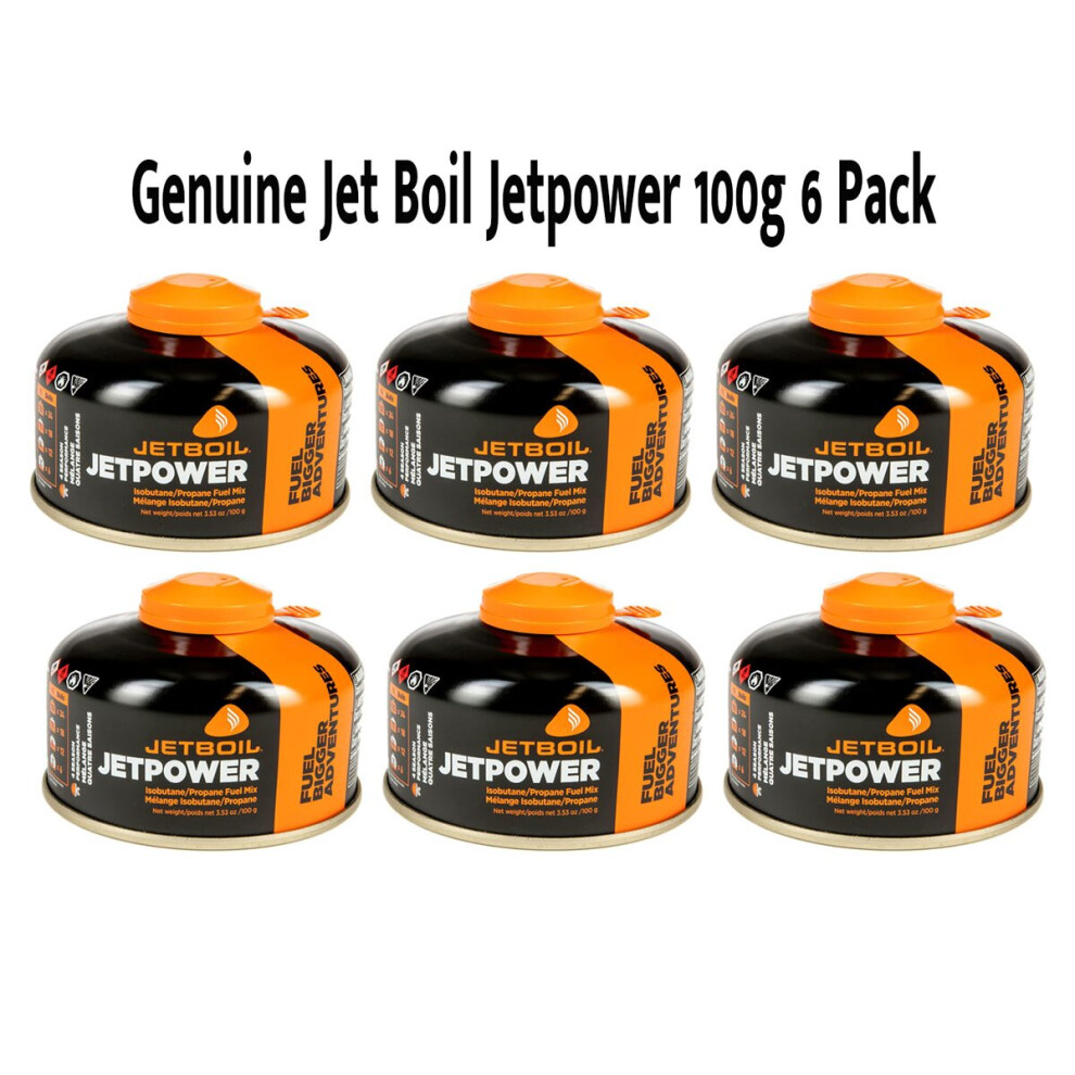 JETBOIL 100G GAS x 6 PACK SUPER BUNDLE