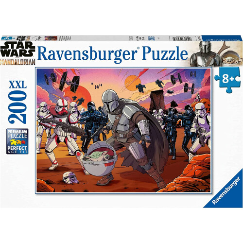 Ravensburger Ravensburger Mandalorian: Face Off 200 Τεμάχια Παζλ για Παιδιά | Μοναδικά και Συναρμολόγησης