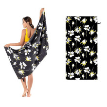 (A05) Microfiber Beach Towel Quick Drying Absorbent Lightweight Travel Bath Towels