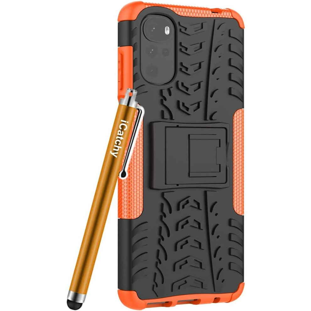 orange--for-motorola-moto-g22-rugged-shockproof-cover