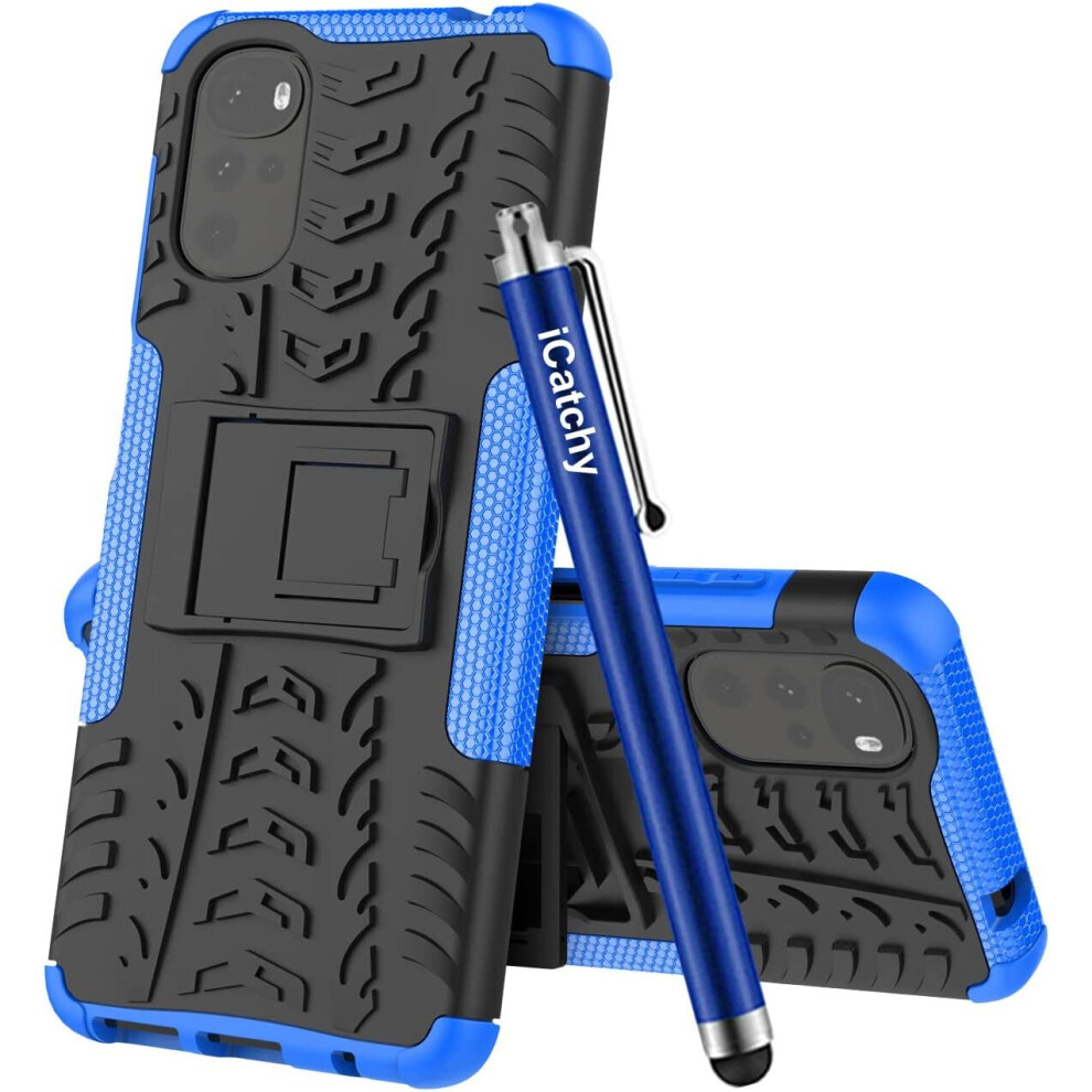 blue--for-motorola-moto-g22-rugged-shockproof-cover