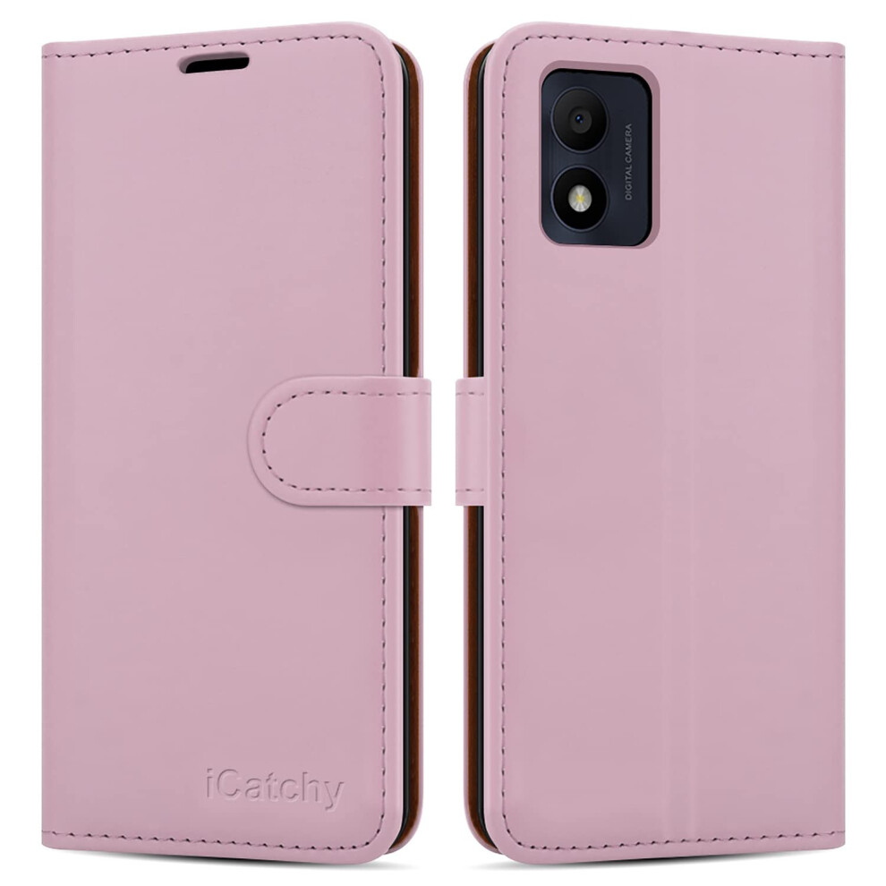 (Rose Gold) For Alcatel 1B 2022 Phone Wallet Book Leather Case Not,Specified 5056298012909