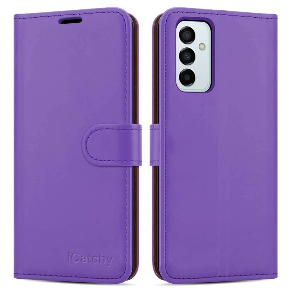 (Lilac) For Samsung Galaxy M23 Phone Wallet Leather Case Not,Specified 5056298012022
