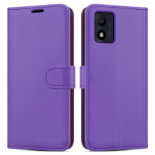 (Lilac) For Alcatel 1B 2022 Phone Wallet Book Leather Case