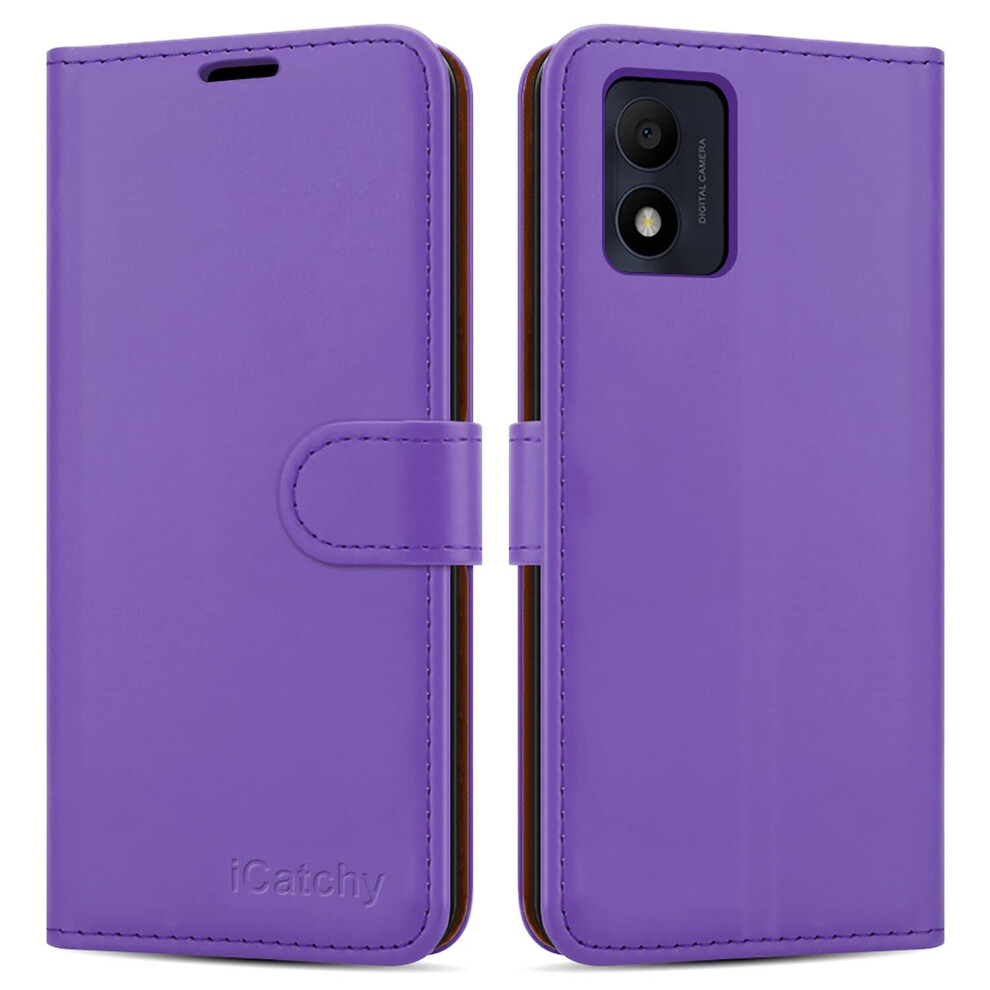 Icatchy (Lilac) For Alcatel 1B 2022 Phone Wallet Book Leather Case Not,Specified