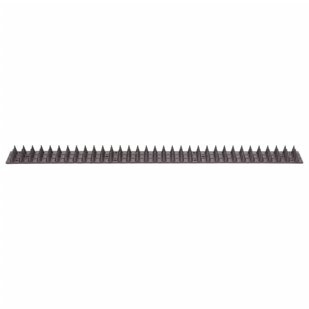vidaXL 20x Bird Control Spikes 49x4.5x1.7cm Pet Repellent Pigeon Deterrent