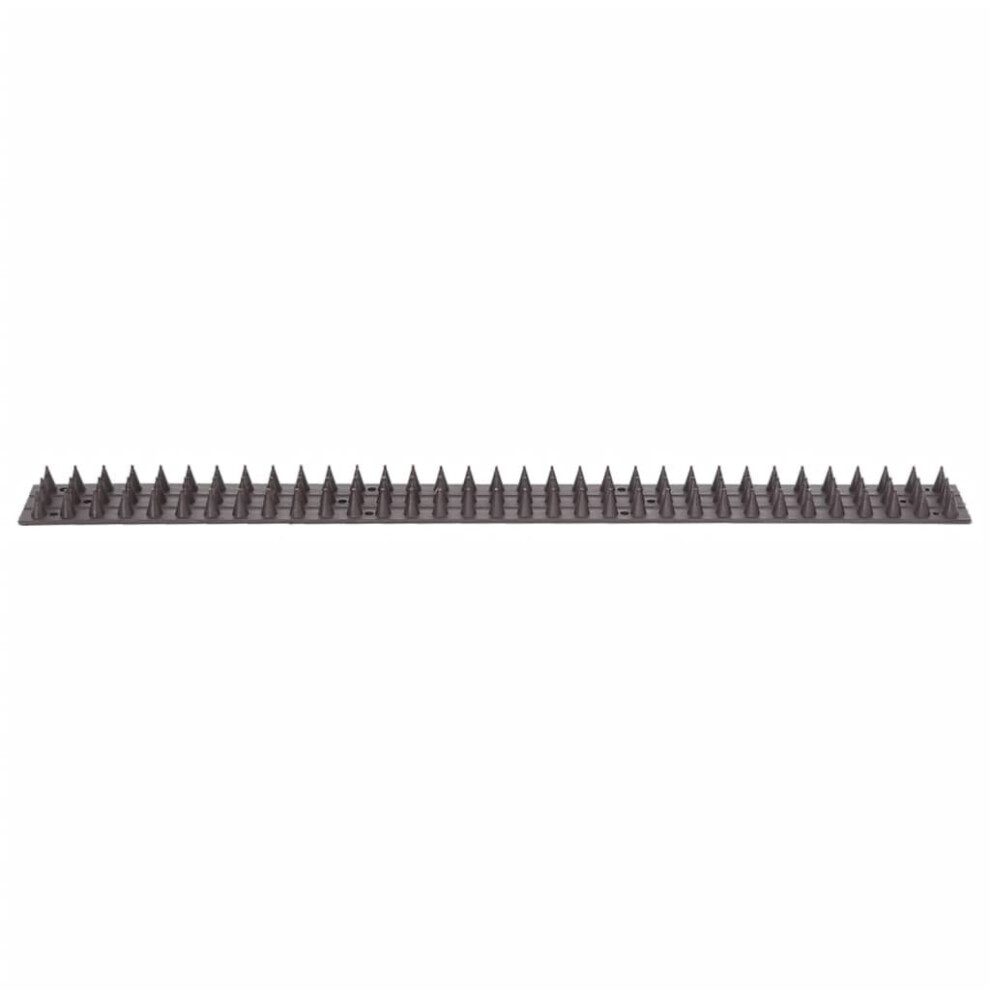 vidaXL 20x Bird Control Spikes 49x4.5x1.7cm Pet Repellent Pigeon Deterrent