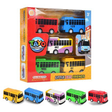 5X Car Toy The TAYO Friend Tayo Rogi Gani Rani Gift Little Mini Bus Set
