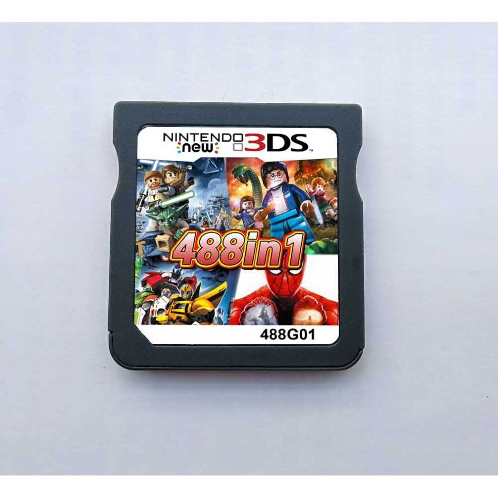 (488in1 Cart) 208/482/4300in1 Video Games Cartridge Cards for DS NDS 2DS 3DS NDSI NDSL