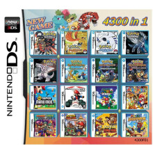 (4300in1 Cart) 208/482/4300in1 Video Games Cartridge Cards for DS NDS 2DS 3DS NDSI NDSL