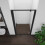 AICA (800mm) BLACK Frame Pivot Shower Door Enclosure Glass 3