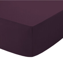 (Plum, Super King) Extra Deep 16" (40cm) Fitted Bed Sheets