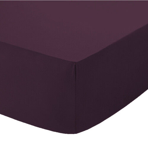 (Plum, Super King) Extra Deep 16" (40cm) Fitted Bed Sheets