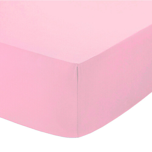 (Pink, pillow Case) Extra Deep 16" (40cm) Fitted Bed Sheets